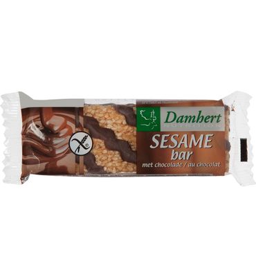 Damhert Sesambar chocolade glutenvrij (45g) 45g