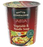 Natur Compagnie Cupnoodles Asia vegetable bio (55g) 55g thumb