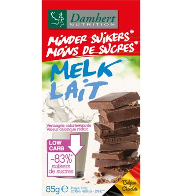 Damhert Chocoladetablet melk (85g) 85g