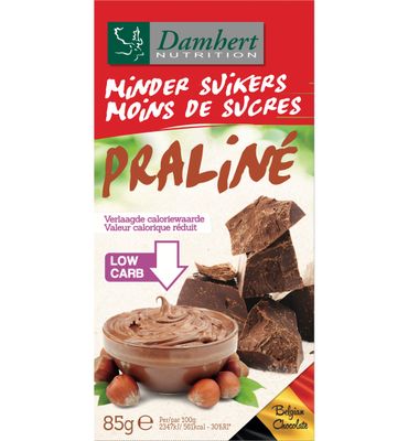 Damhert Chocoladetablet praline (85g) 85g