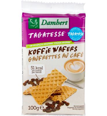 Damhert Koffiewafers bio (100g) 100g