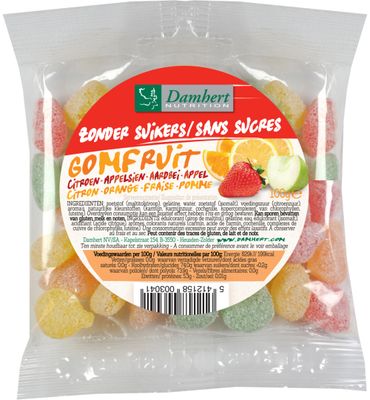 Damhert Extra gomfruit snoepje (100g) 100g