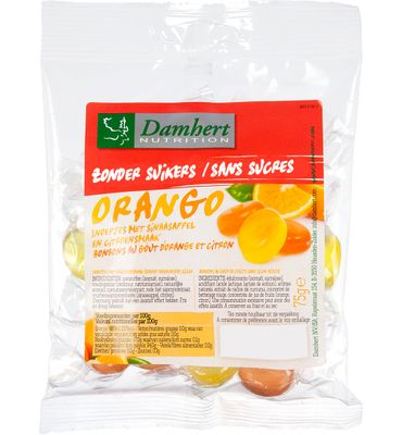Damhert Orango bonbons (75g) 75g