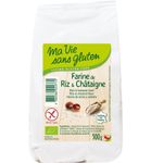 Ma Vie Sans Gluten Rijst & kastanjemeel - glutenvrij - bio (500g) 500g thumb