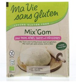 Ma Vie Sans Gluten Ma Vie Sans Gluten Bindmiddel voor brood en gebak glutenvrij bio (60g)