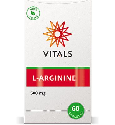 Vitals L-arginine 500 mg (60vc) 60vc