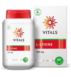 Vitals Vitals L-lysine 500 mg (60vc)