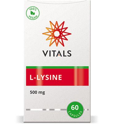 Vitals L-lysine 500 mg (60vc) 60vc