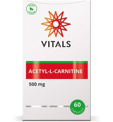 Vitals Acetyl-L-carnitine 500 mg (60ca) 60ca