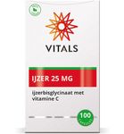 Vitals IJzer 25 mg met Vitamine C (100ca) 100ca thumb