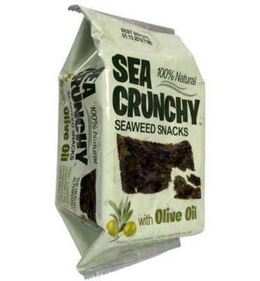 Sea Crunchy Nori zeewier snack met olijf olie (10g) 10g