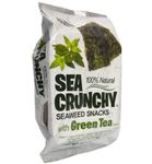 Sea Crunchy Nori zeewier snacks groene thee (10g) 10g thumb