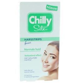 Chilly Chilly Harsstrips gezicht normale huid (20st)
