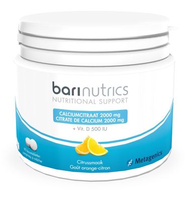 Barinutrics Calciumcitraat citrus (90kt) 90kt
