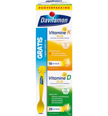 Davitamon Baby vitamine D & K 25mcg (35ml) 35ml