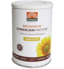 Mattisson Mattisson Vegan zonnebloem proteine 45% bio (400g)