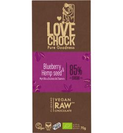 Lovechock Lovechock Blueberry hempseed bio (70g)