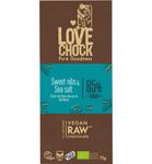 Lovechock Sweet nibs & seasalt bio (70g) 70g thumb