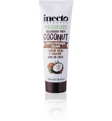 Inecto Naturals Coconut bad & douchecreme (250ml) 250ml