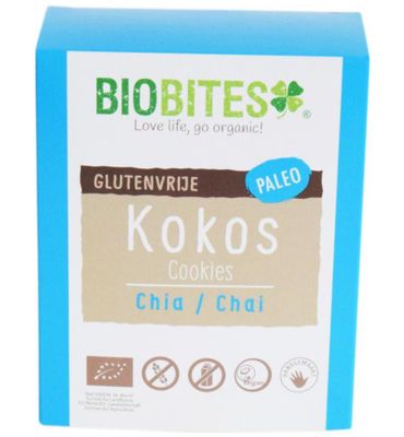 Biobites Raw food kokosbites chia/chai (65g) 65g