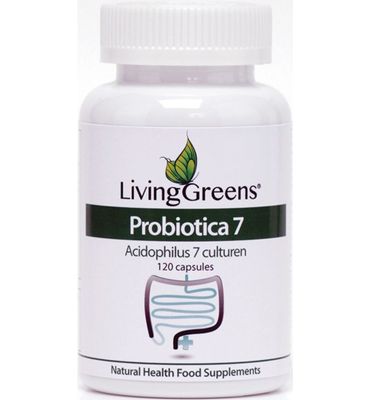 LivingGreens Probiotica acidophilus 7 culturen (120ca) 120ca