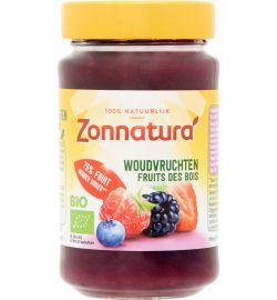 Zonnatura Zonnatura Fruitspread woudvruchten 75% bio (250g)