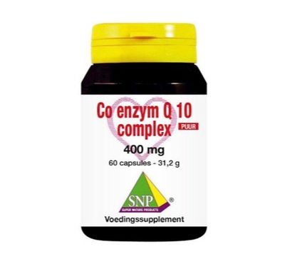 Snp Co enzym Q10 complex 400 mg puur (60ca) 60ca
