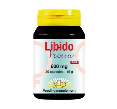 Nhp Libido vrouw 600 mg puur (20ca) 20ca