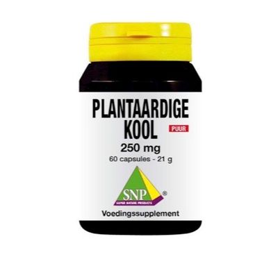 Snp Plantaardige kool 250 mg puur (60ca) 60ca
