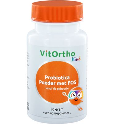 VitOrtho Biotica poeder met Fos kind vh probiotica (50g) 50g