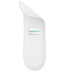 LadyPad LadyPad Wasbare inlegger voor maandverbgand wit maat L (1st)