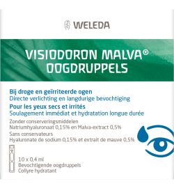 Weleda Weleda Visiodoron malva oogdruppels 0.4 ml (10amp)