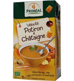 Priméal Priméal Veloute gebonden soep pompoen kastanje bio (1000ml)