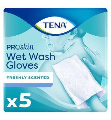 Tena Wet wash glove freshly (5st) 5st