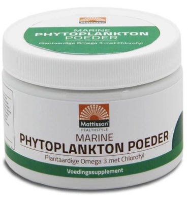 Mattisson Healthstyle Marine phytoplankton poeder (100g) 100g