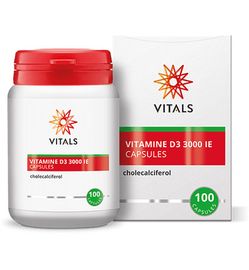 Vitals Vitals Vitamine D3 3000IE (100ca)