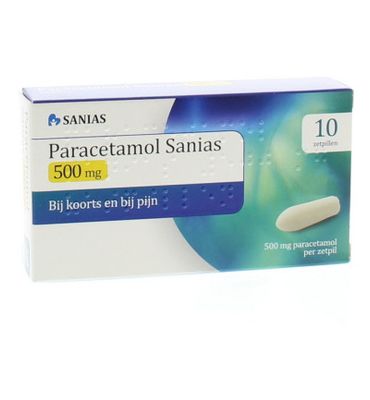 Sanias Paracetamol 500 mg (10zp) 10zp