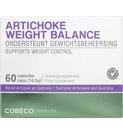 Cobeco Health Cobeco Health Weight balance artichoke (60ca)
