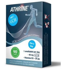 Athrine Athrine Smelttablet UC-11 + vitamine D (90TB)