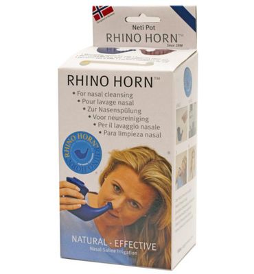 Rhino Horn Neusspoeler blauw (1st) 1st