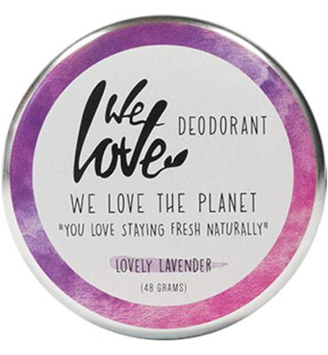 We Love The planet 100% natural deodorant lovely lavender (48g) 48g
