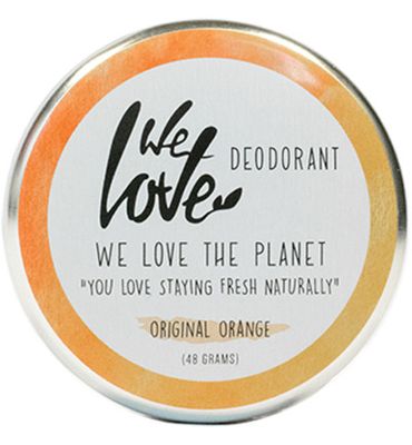 We Love The planet 100% natural deodorant original orange (48g) 48g