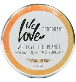 We Love We Love The planet 100% natural deodorant original orange (48g)