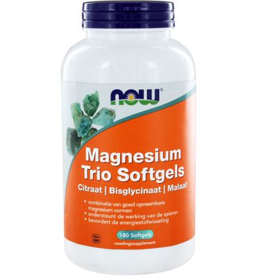 Now Magnesium trio softgels (180sft) 180sft