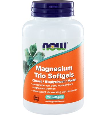 Now Magnesium trio softgels (90sft) 90sft