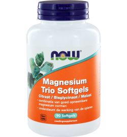 Now Now Magnesium trio softgels (90sft)