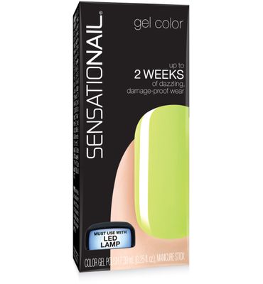 Sensationail Color gel kiwi squeeze (7.39ml) 7.39ml
