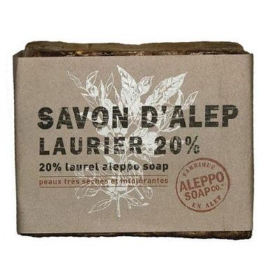 Aleppo Soap Co Aleppo zeep 20% laurier (200g) 200g