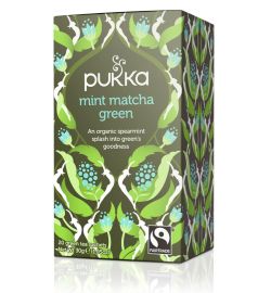 Pukka Organic Teas Pukka Organic Teas Mint matcha green bio (20st)