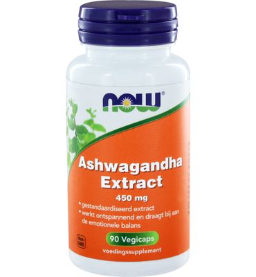 Now Ashwagandha extract 450 mg (90vc) 90vc